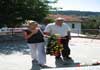 Tunjice kod Novog Grada, 5.8.2012., polaganje cvijeće stradalim Srbima
