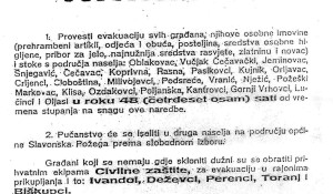 Naredba o evakuaciji od 28. listopada 1991, Slavonska Pozega - - kliknuti za uvećanje