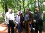 Savo Štrbac i Vera Rašković sa prijateljima, Donja Gradina, 27.04.2014.