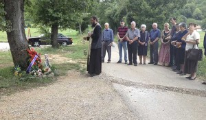 Uzdolje - Knin, Parastos za osmoro streljanih i spaljenih mještana u hrvatskoj agresiji na RSK 1995, 6.8.2014.