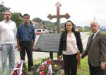 Svodna: Polaganje vijenaca na spomen-krstu, 6.8.2014. foto: Veritas