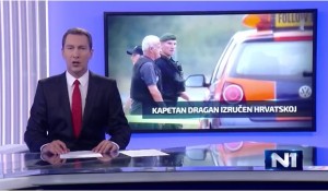 TV N1, Dnevnik, Izjava Save Štrbca o poštenom i fer suđenju Draganu Vasiljkoviću u Hrvatskoj