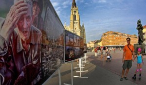 Novi Sad: Oluja koja traje, izložba, 2.8.2015. Foto: Tanjug, Jaroslav Pap