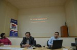 Savo Štrbac: Nema pravog pomirenja bez istine, tribina FF Niš, 25.3.2016. Foto: Studnel / Danilo Milenković