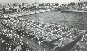 Vojna luka Lora (JNA) Split, 1958. Foto: Screenshot