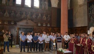 Banjaluka: Parastos za Srbe stradale u „Oluji“, Crkva Sv. Trojice, 4.8.2016. Foto: SRNA