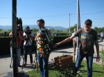 Banjaluka: Položeni vijenci na spomenik palim Krajišnicima na Perduovom groblju, 4.8.2016. Foto: DIC „Veritas“ / Predrag Cupać