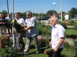 Banjaluka: Položeni vijenci na spomenik palim Krajišnicima na Perduovom groblju, 4.8.2016. Foto: DIC „Veritas“ / Predrag Cupać