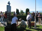 Banjaluka: Položeni vijenci na spomenik palim Krajišnicima na Perduovom groblju, 4.8.2016. Foto: DIC „Veritas“ / Predrag Cupać