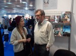 Prvi dan 61. međunarodnog sajma knjiga – otvaranje Veritasovog štanda, 23.19.2016. Foto: DIC „Veritas“
