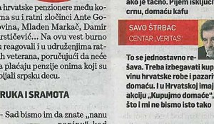 Savo Štrbac, izjava za Srpski telegraf, 06.12.2016.