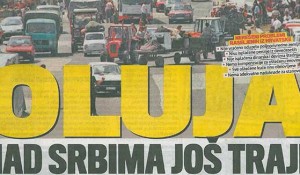 Kurir: Oluja nad Srbima još traje, 4.8.2017.