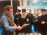 Његова Светост Патријарх српски Г.Г. Иринеј на сајамском штанду Веритаса, 24.10.2017. Фото: Стефан Лукић