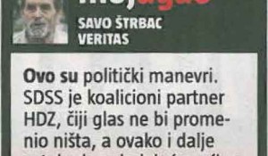 Informer, 05.12.2017, Hrvatski zakon: Srbi su agresori