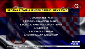 Izjava Save Štrbca za TV O2 - Nova runda burnih odnosa Srbije i Hrvatske