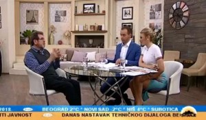 TV Pink, 19.03.2018, Emisija Svitanje - Gost: Savo Štrbac