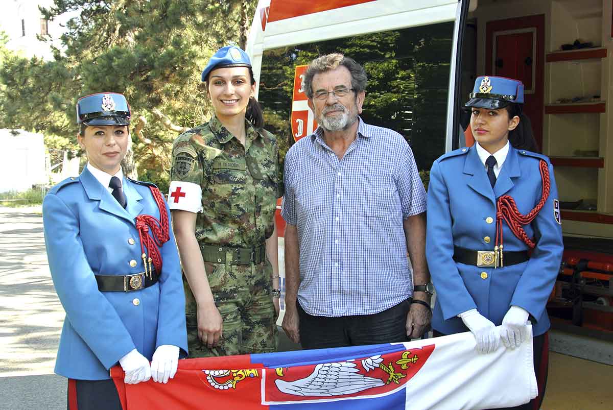 DIC Veritas, 08.05.2018, Počasna paljba povodom Dana pobede Foto: Mark Vujičić DIC Veritas, 08.05.2018, Počasna paljba povodom Dana pobede Foto: Mark Vujičić