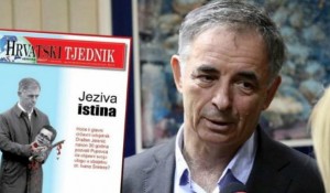 Hrvatski tjednik, naslovna strana, januar 2019. Milorad Pupovac Foto: Maxportal
