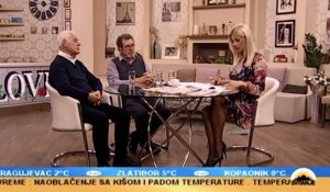 Tv Pink, 11.02.2019, Svitanje - Savo Štrbac i Miroslav Stojanović Foto: Screenshot