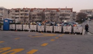 Dalmacija Danas, 20.02.2019, Nove poruke mržnje u Splitu: Na Pazdigradu osvanuo natpis “Ubi Srbina”, nisu zaboravili ni Index Foto: Dalmacija danas, čitalac
