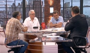 Pink.tv: Štrbac, Novaković, Pavić, Damnjanović 3.8.2019. Foto: screenshot