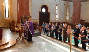 Beograd, Crkva Sv. Marka: Parastos žrtvama hrvatske agresije na Medački džep, 9.9.2019. Foto: DIC Veritas