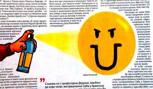 Politika, 30.06.2020, Savo Štrbac: Grafiti mržnje priprema za popis