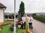 Polaganje venaca na Perduvovom groblju u Banja Luci, 6.8.2020. Foto: DIC Veritas