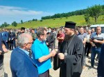 Pomen kraj spomen-krsta na Petrovačkoj cesti, 7.8.2020 Foto: DIC Veritas