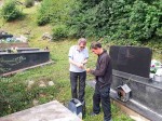 Polaganje venaca na Novom groblju u Banja Luci, 6.8.2020. Foto: DIC Veritas