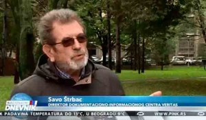 Nacionalni dnevnk - Savo Štrbac o tužbi HSK protiv Dane Budisavljević - suđenje umetnosti, 13.10.2020. Foto: screenshot