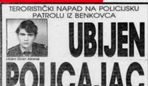 Slobodna Dalmacija 1990: Ubijen policajac Alavinja Foto: Sasa Mita