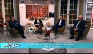 Posle ručka: Koga više „tresu“ zemljotresi u Hrvatskoj - Srbe ili Hrvate? 13.1.2021. Foto: screenshot
