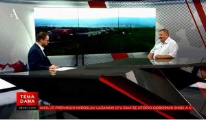 Tema dana: Stradanje Srba u akciji "Oluja" - Slobodan Perić Foto: ATV Bl, screenshoth