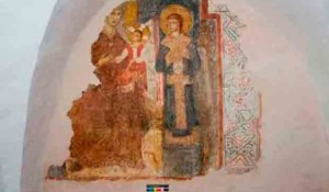 Freske iz 14. veka (posle 1317), Dubrovnik, franjevački samostan Male braće Foto: NSPM