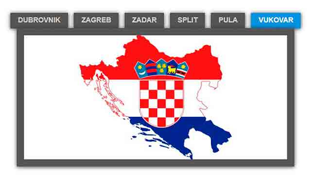 Mapa grandiozne Hrvatske: do Bara i Pančeva, Mačva, Stari Ras i cela Bosna i Hercegovina sa crnogorskim Primorjem do Bara... Foto: 24sata.hr, screenshot