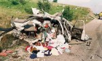Fotografije raketirane Petrovačke ceste, 7.8.1995. Foto: Portal Novosti, Ranko Ćuković