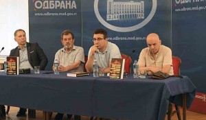 Promocija knjige o procesuiranju ratnih zločina počinjenih tokom rata u Hrvatskoj Foto: Medija centar Odbrana, 28.06.2022.