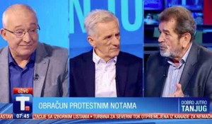 Dobro jutro - Obračun protestnim notama: Savo Štrbac, 18.7.2022. Foto: Tanjug, screenshot