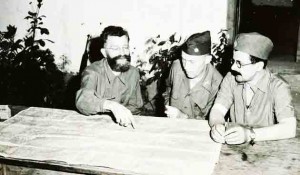 General Dragoljub Mihailović i pukovnik Robert MekDauel, OSS USA, novembar 1944. Foto: Pogledi.rs