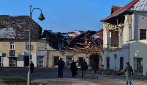 Petrinja: Posledice zemljotresa Foto: Glas Srpske, SRNA