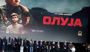 Ovacije za film Oluja na premijeri u Beogradu, 17.1.2023. Foto: DIC Veritas