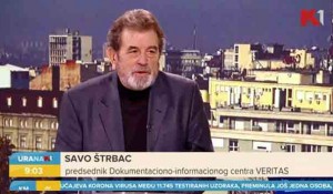 Šta radi Zoran Milanović? Savo Štrbac za URANAK1, 1.2.2023. Foto: K1, screenshot