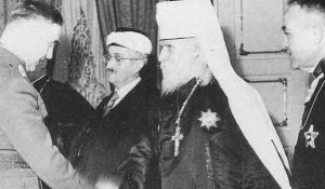 Audiencija: Pavelić i Germogen Maksimov, tzv. hrvatska pravoslavna crkva. 1942. Foto: Arhiva