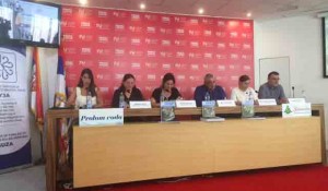 Konferencija za medije Udruženja porodica nestalih „Suza“, 4. 8. 2023. Foto: DIC Veritas