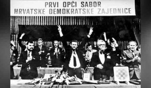 Prvi Sabor HDZ-a 1990. godine Foto: Politika, Dokumentacija