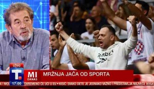 Tanjug TV, 14. 11. 2023, Mržnja jača od sporta - Nebojša Čović i Savo Štrbac