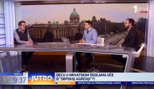 TV Prva: Srpska deca u Hrvatskoj uče kako je rat izazvala "srpsko-crnogorska agresija JNA", 20.11. 2023, Štrbac, Arbutina