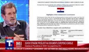 Savo Štrbac za tv Tanjug: Iz trećeg Rajha u Evropu, 21. 12. 2023. Foto: screenshot