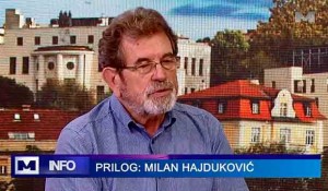 Hrvati svojataju znamenite Srbe i sve srpsko jer nemaju svoju istoriju i velikane – istakao Štrbac, 10.3.2024. Foto: Televizija M, screenshot